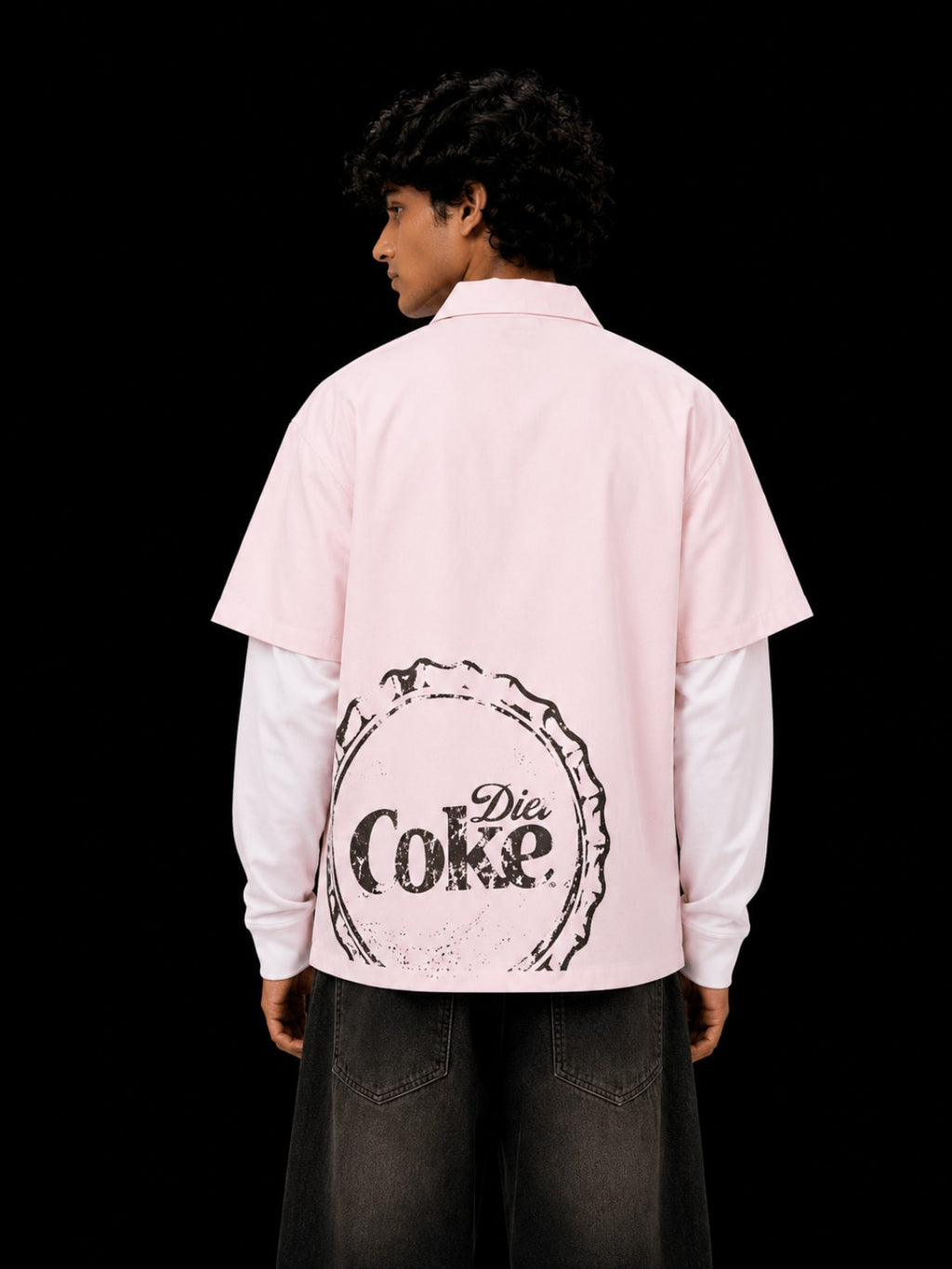 DR Sleeve Shirt pink back