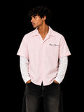 DR Sleeve Shirt pink front