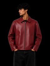 LEATHER JACKET (FAUX LEATHER)