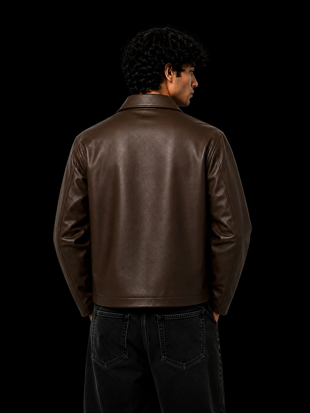 LEATHER JACKET (FAUX LEATHER)