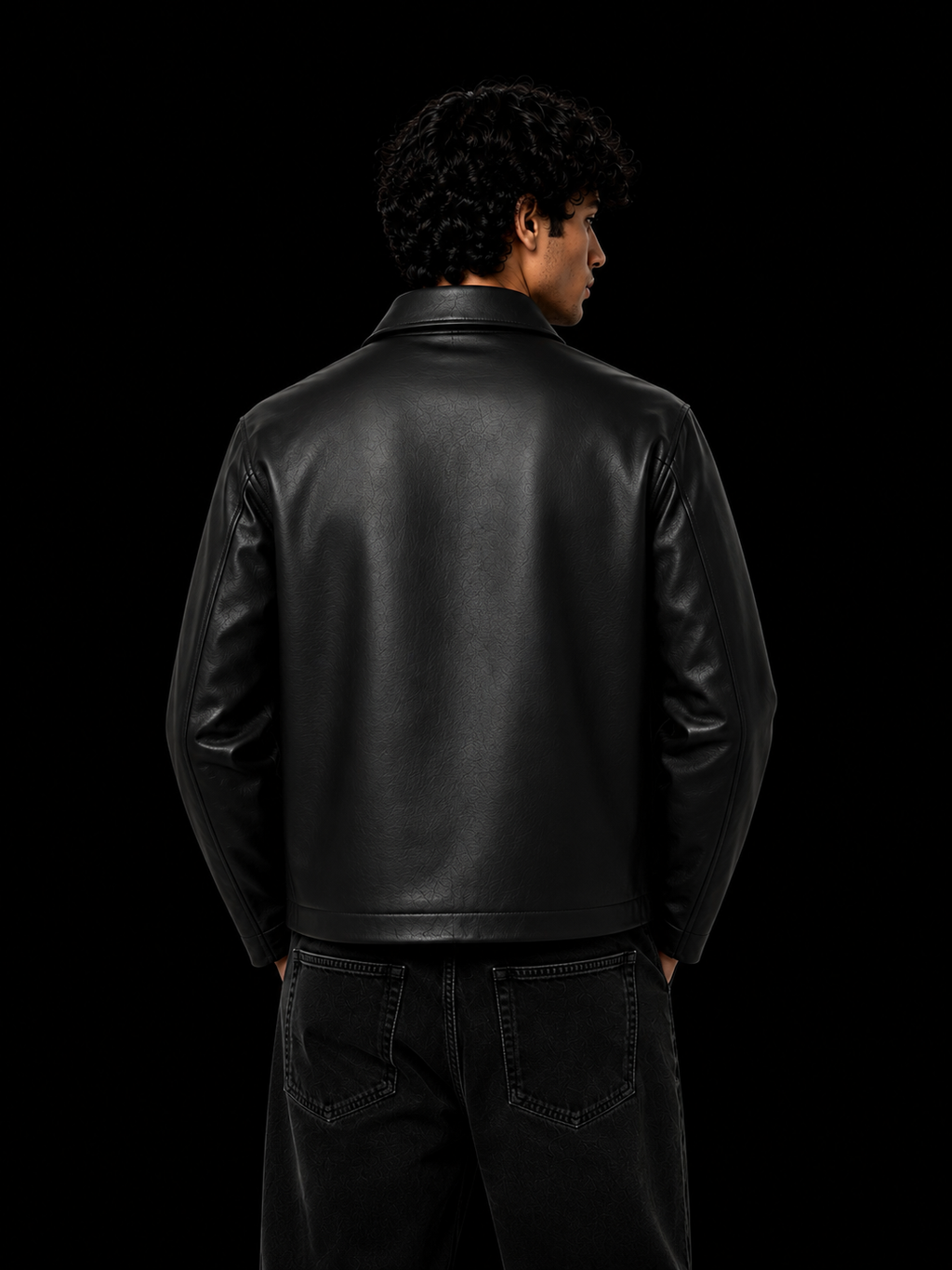 LEATHER JACKET (FAUX LEATHER)