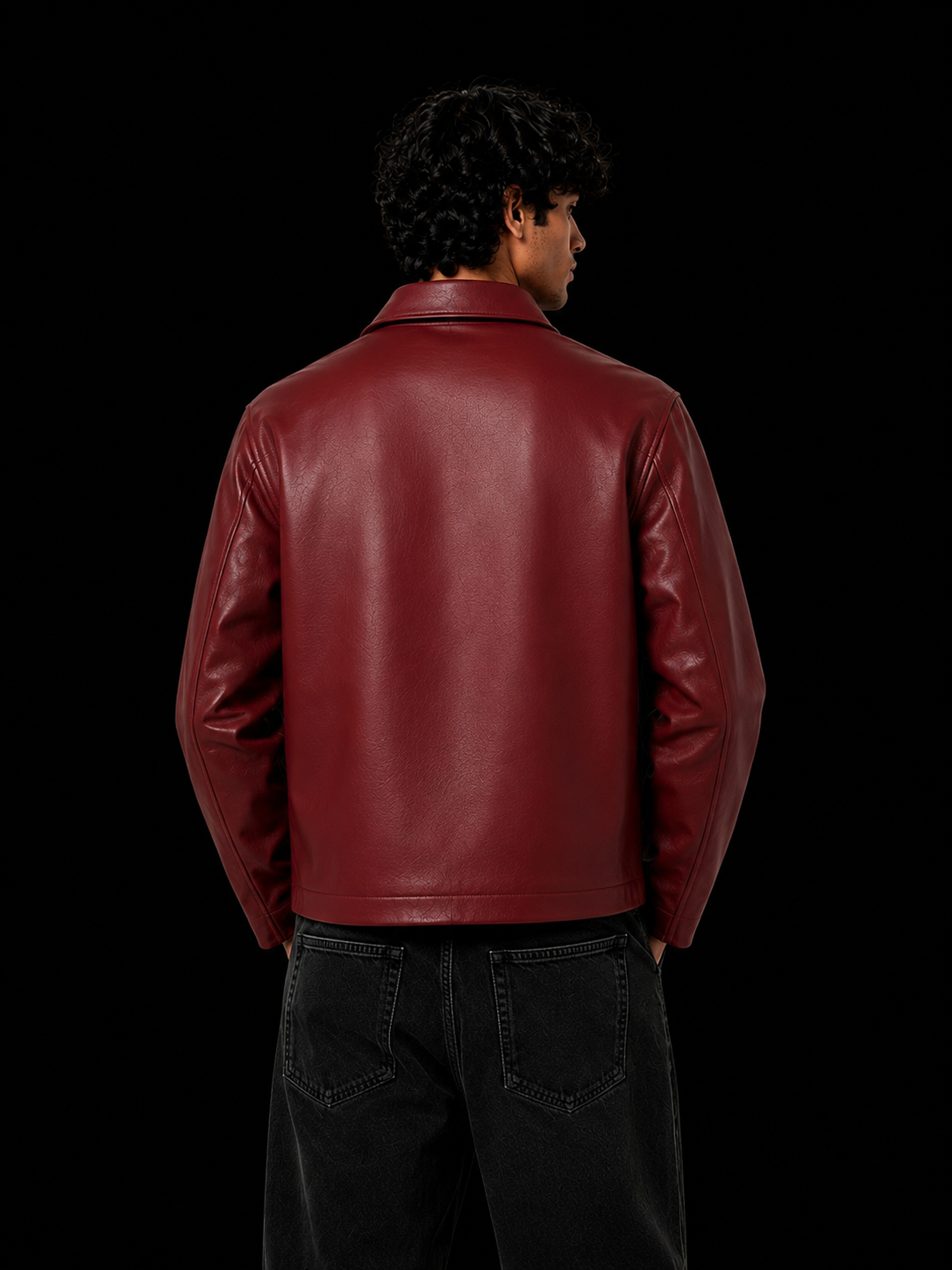 LEATHER JACKET (FAUX LEATHER)