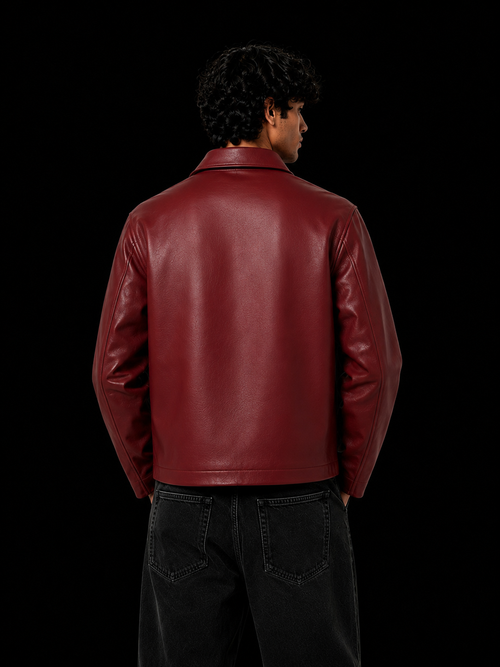 LEATHER JACKET (FAUX LEATHER)