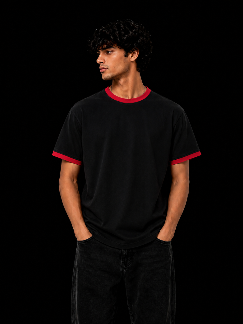 RINGER CROP TEE