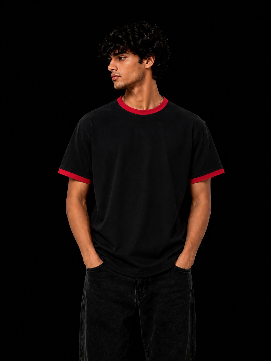 RINGER CROP TEE