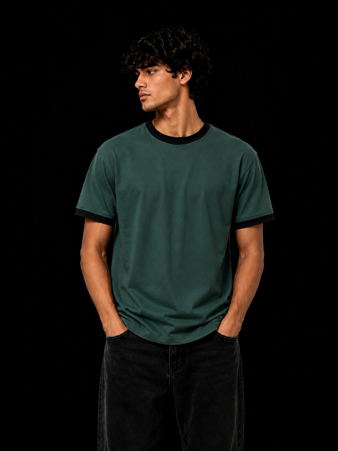 RINGER CROP TEE