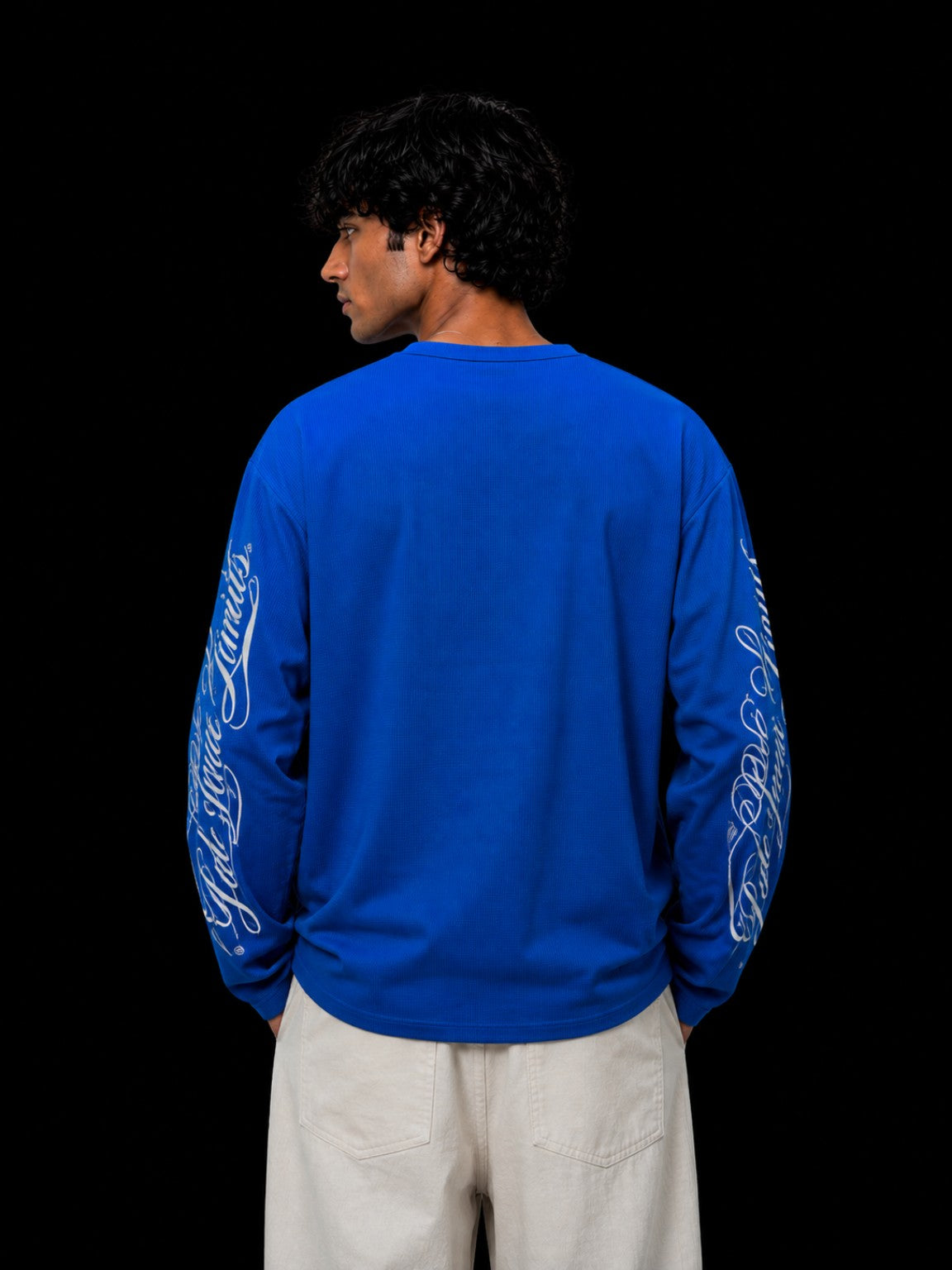 WAFFLE - PUSH YOUR LIMITS blue back